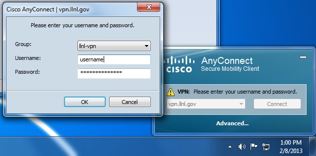 Cisco Anyconnect Secure Mobility Connect